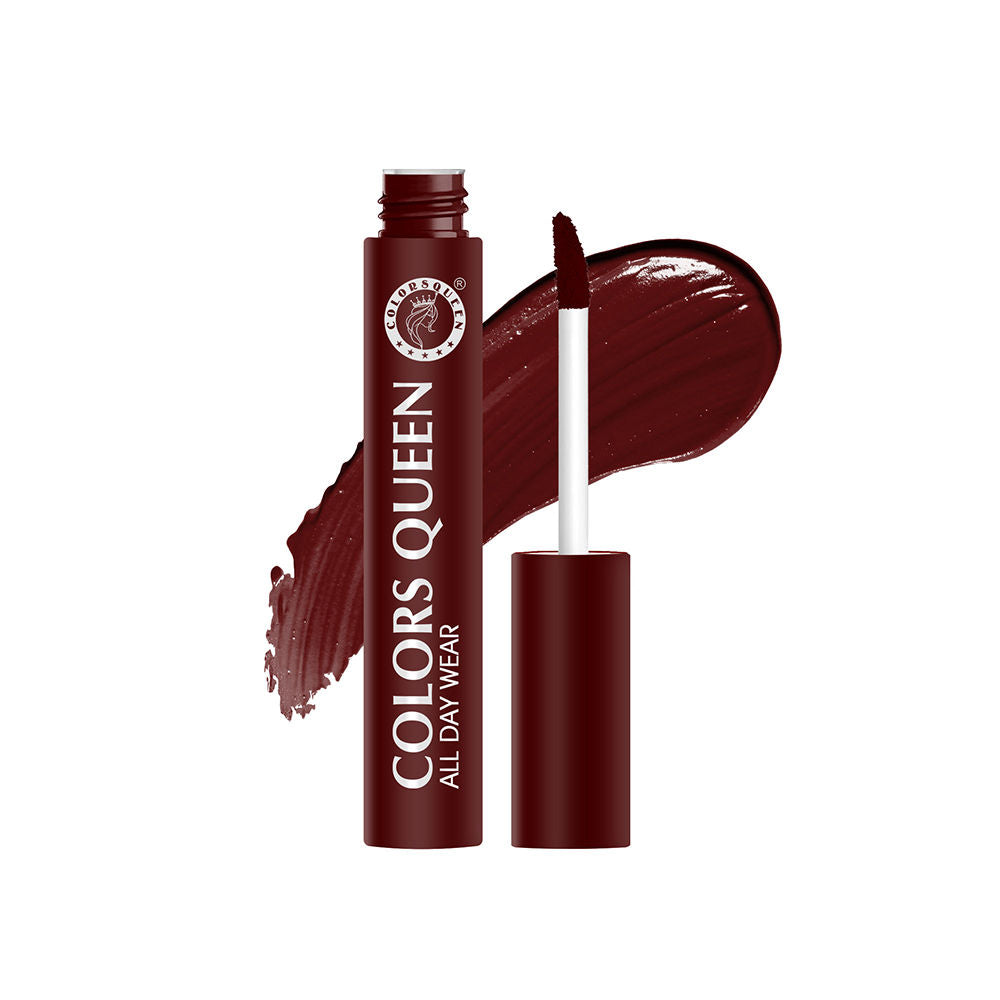 All Day Wear Liquid Lipstick - Deep Maroon