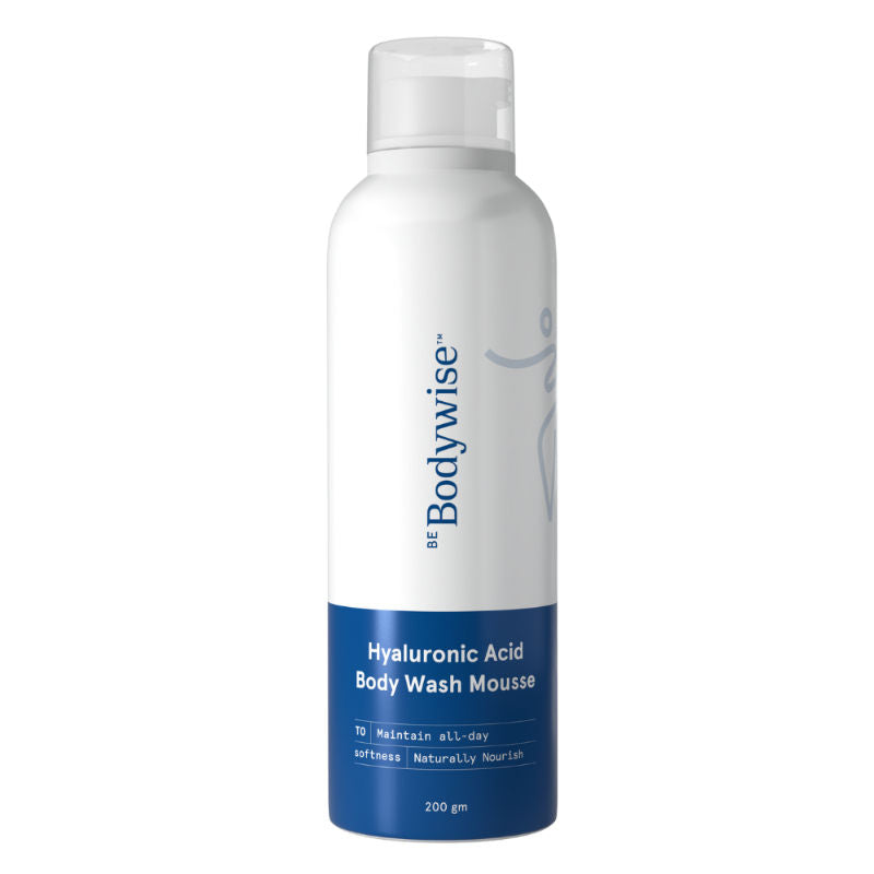 1% Hyaluronic Acid Body Wash Mousse for Dull & Dehydrated Skin - Upto 72H Moisturization