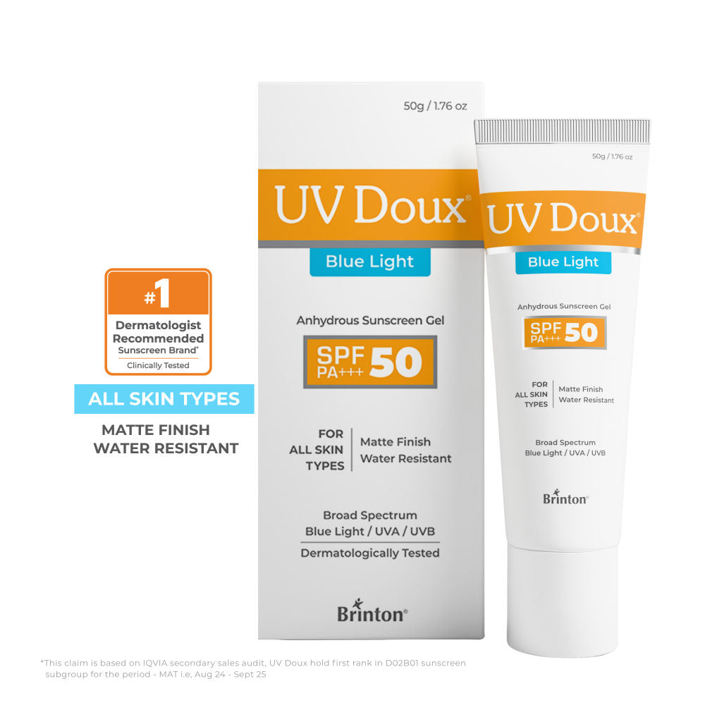 UV Doux Blue Sunscreen