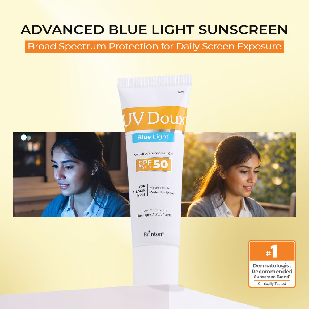 UV Doux Blue Sunscreen