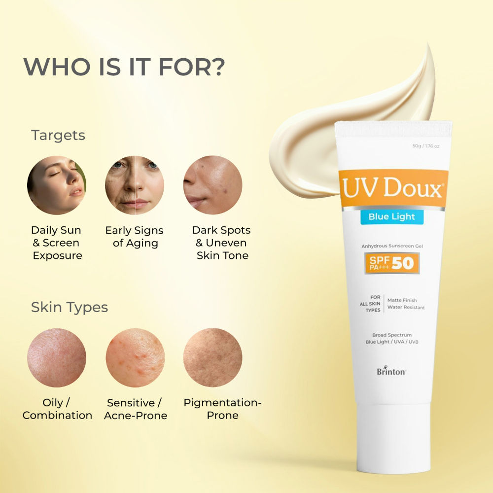 UV Doux Blue Sunscreen