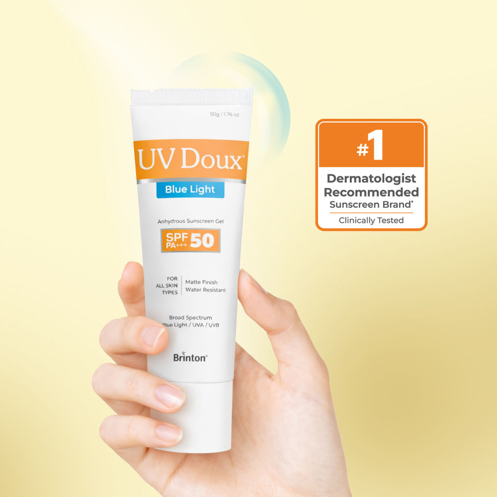 UV Doux Blue Sunscreen