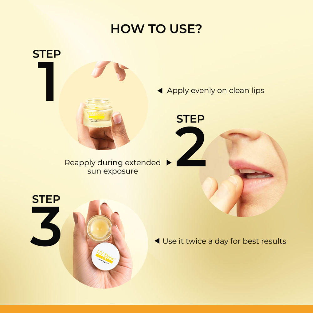 UV Doux Lip Lightening Balm