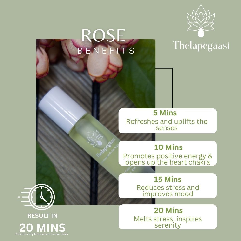 Rose Pure Essential Oil Roll-On