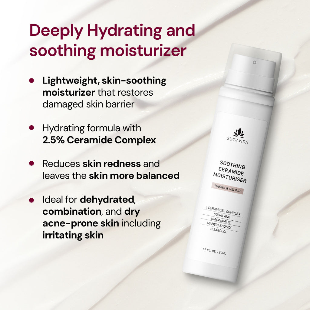 Soothing Ceramide Barrier Repair Hydrating Face Moisturizer, Normal To Dry Skin