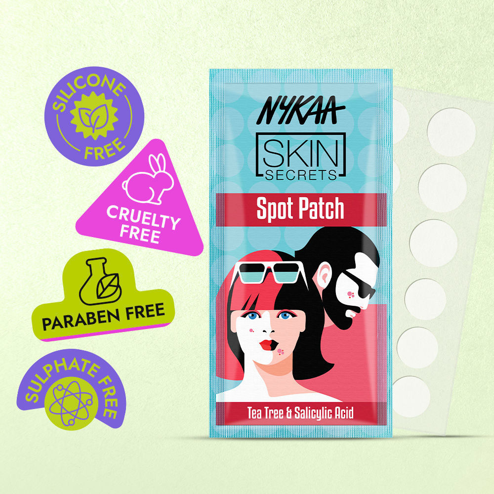 Secrets Tea Tree & Salicylic Acid Korean Acne Spot Patch-Fast Acne Healing (12 pcs)