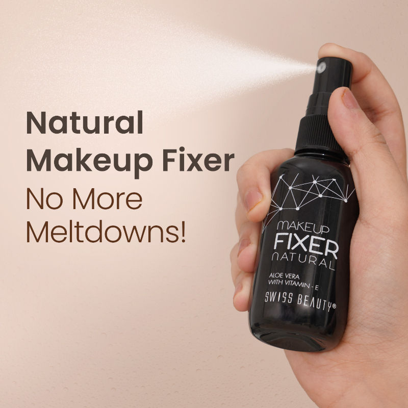 Long Lasting Professional Makeup Fixer Setting Spray With Vitamin E & Aloe Vera
