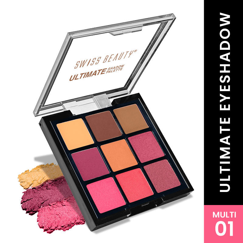 Ultimate 9 Pigmented Colors Eyeshadow Palette - 1