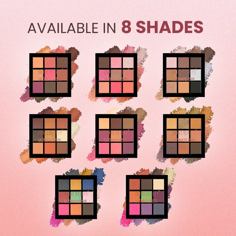 Ultimate 9 Pigmented Colors Eyeshadow Palette