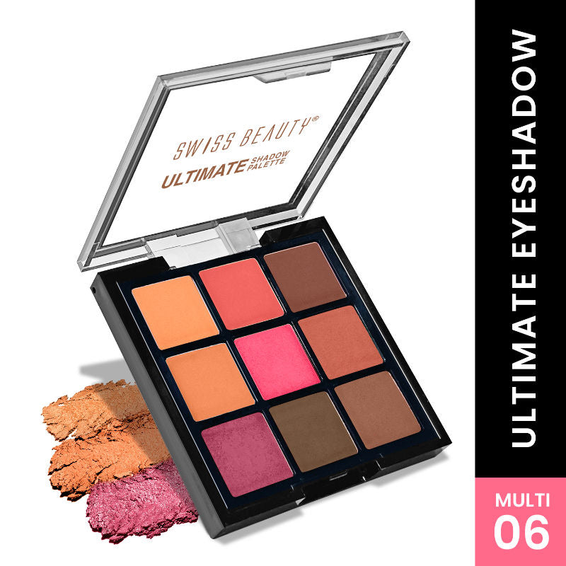 Ultimate 9 Pigmented Colors Eyeshadow Palette - 6