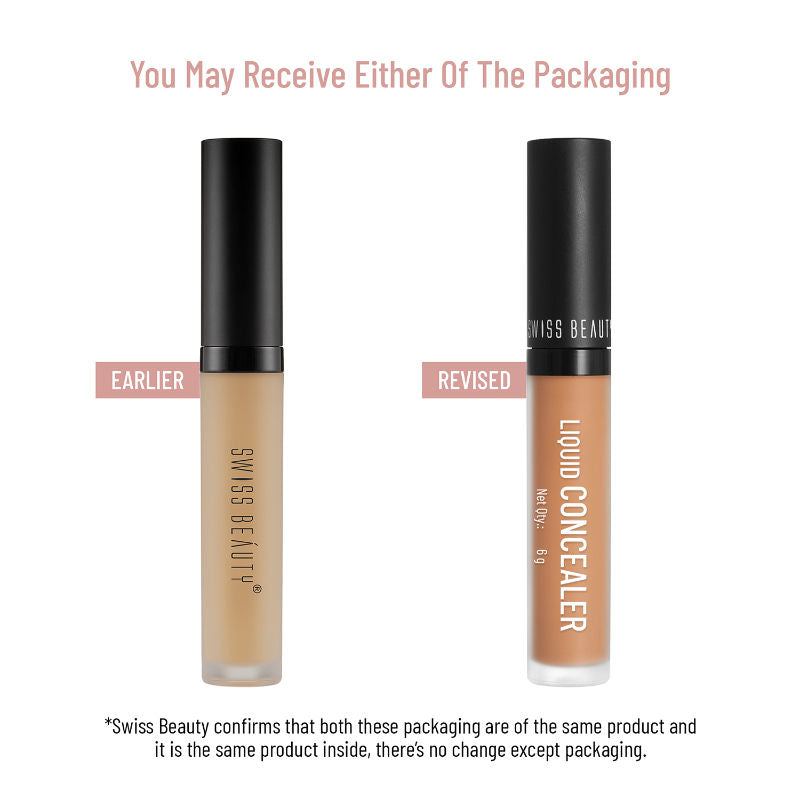Full Coverage Liquid Concealer With Jojoba Oil