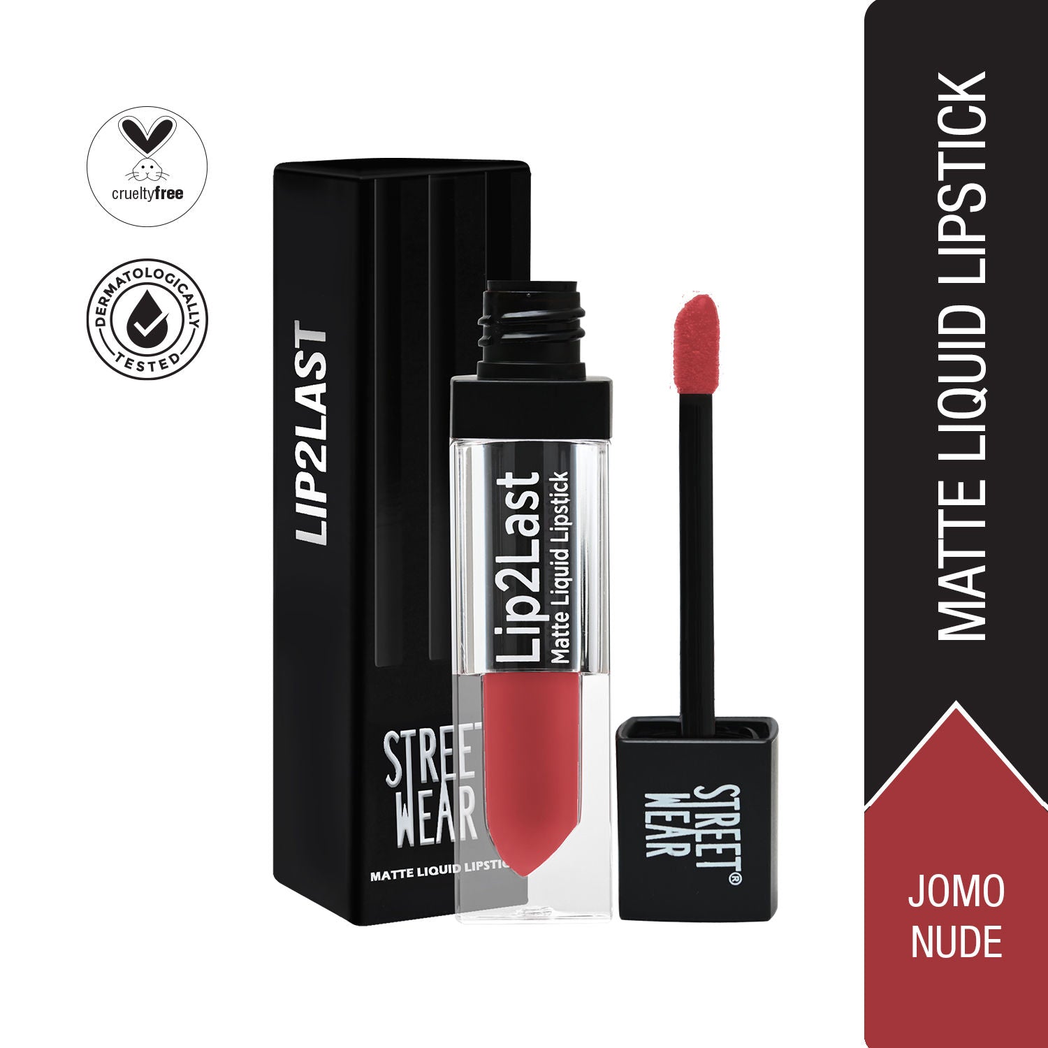Lip2last Matte Liquid Lipstick - Jomo Nude