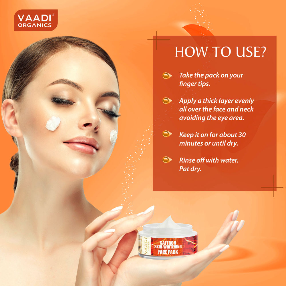 Saffron Skin Whitening Face Pack