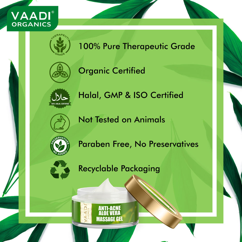 Aloe Vera Anti Acne Massage Gel