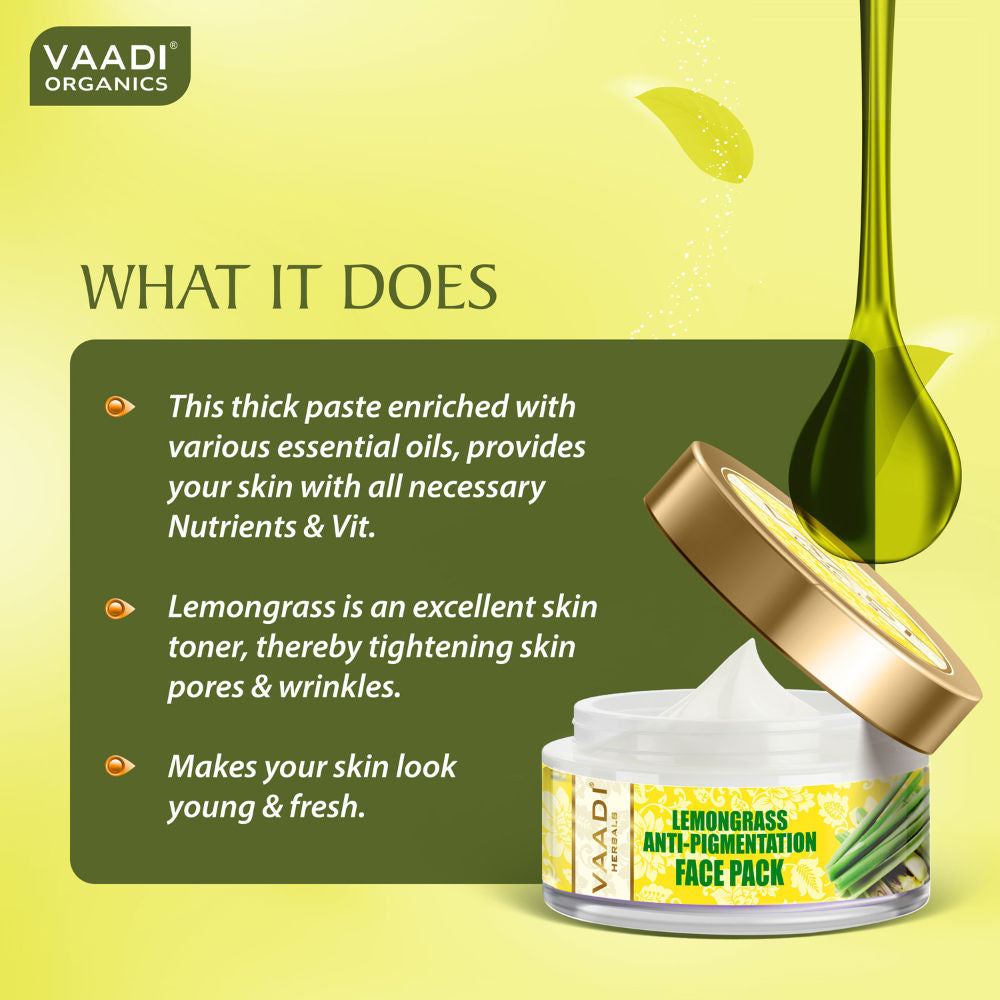 Lemongrass Anti-Pigmentation Face Pack