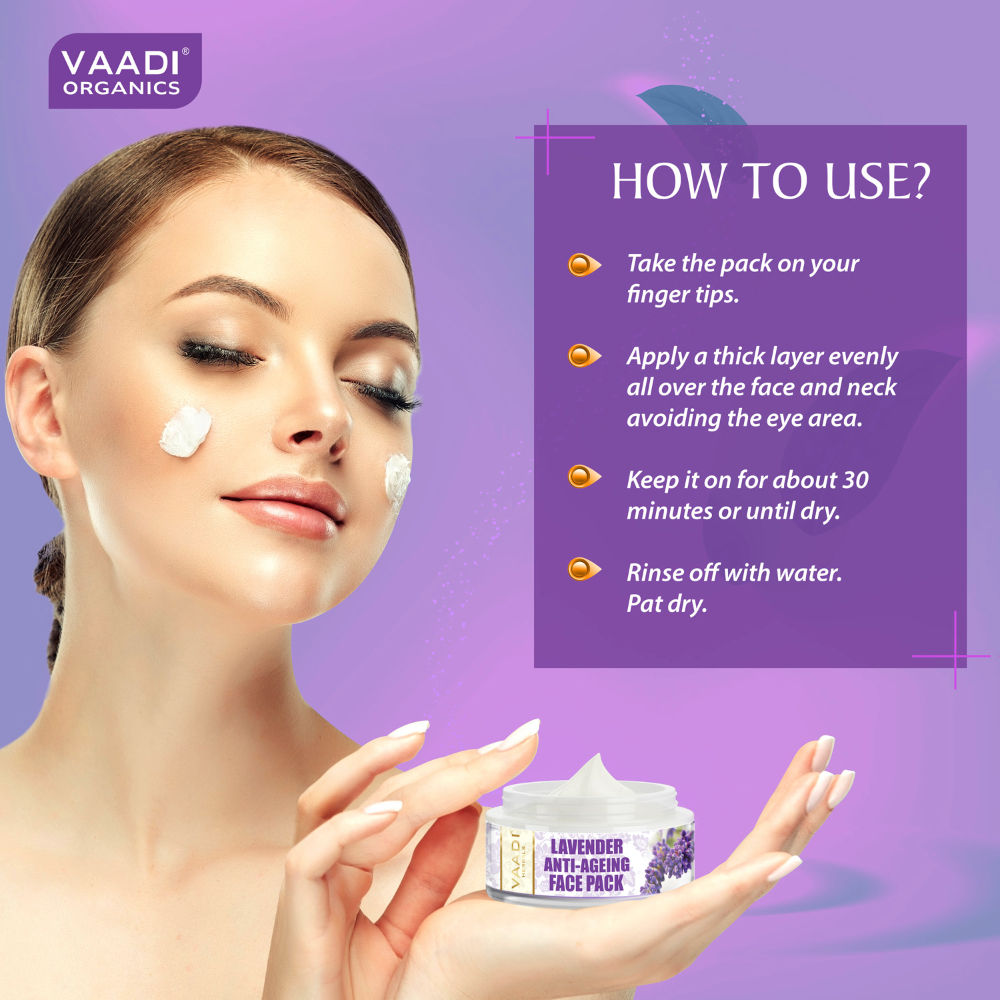 Lavender Anti- Ageing Face Pack