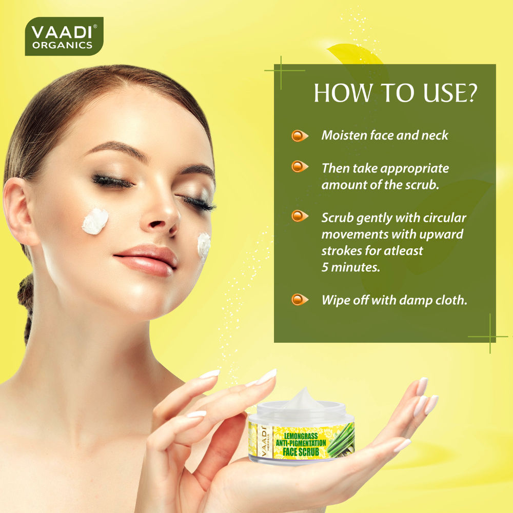 Lemongrass Anti-Pigmentation Face Scrub