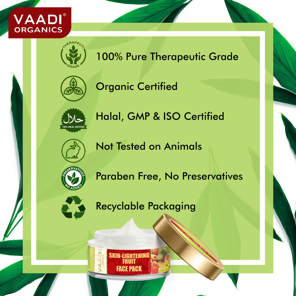 Vaadi Herbal Skin - Lightening Fruit Face Pack