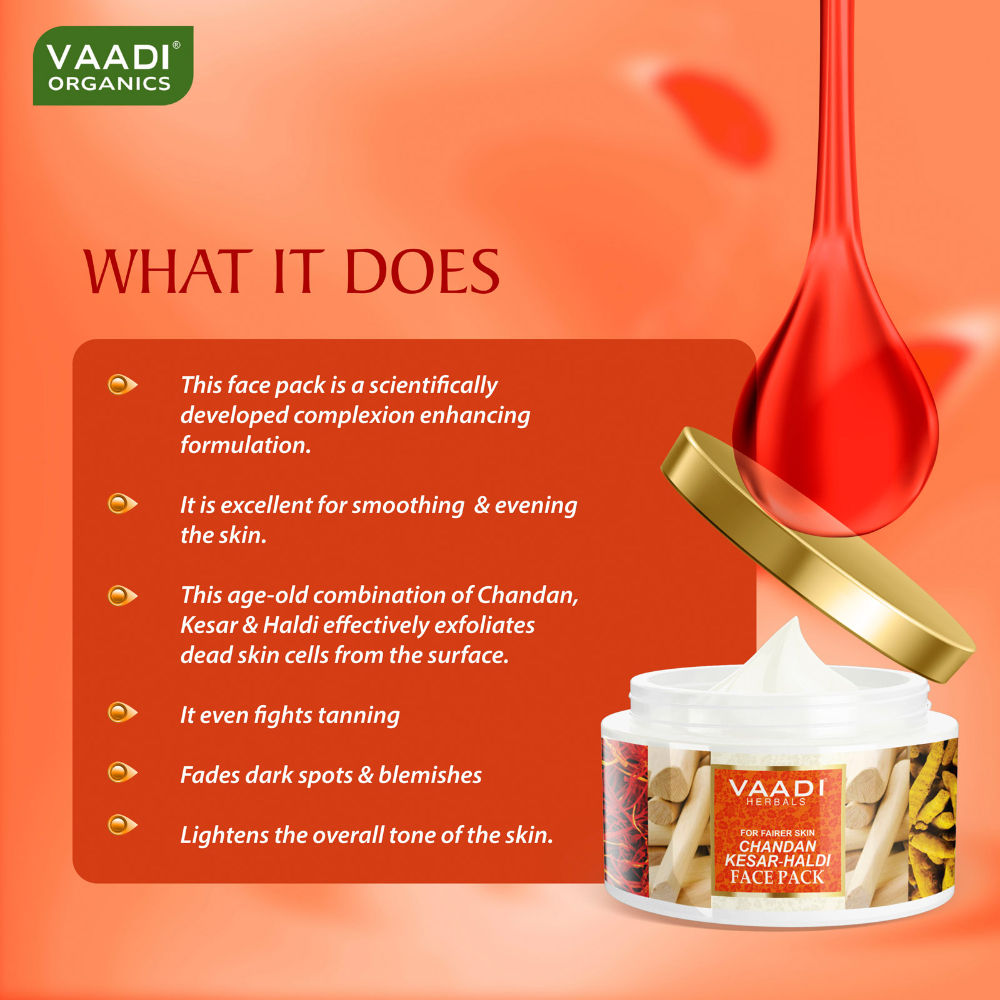 Chandan Kesar Haldi Face Pack