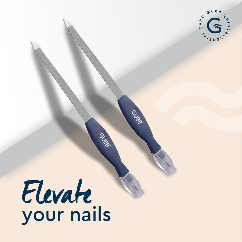2 In 1 Cuticle Trimmer and Nail File Manicure Tool