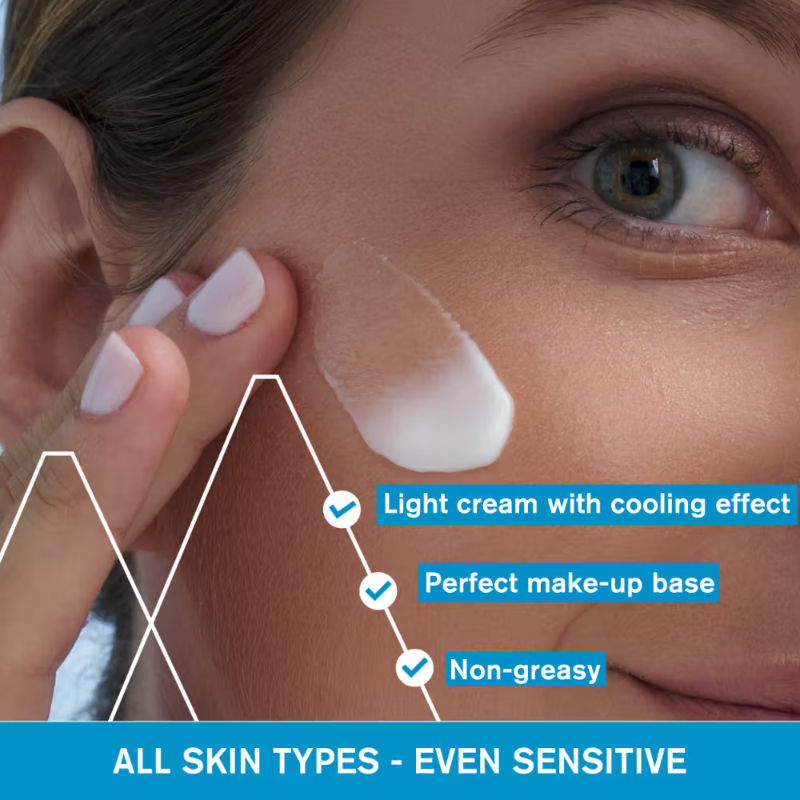 Eau Thermale Hydrating Light Water Face Cream Hyaluronic Acid 24H Hydration, Glow & Soft Skin