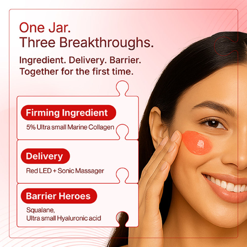 Collagen Bombshell Jelly With Red Led Sonic Booster