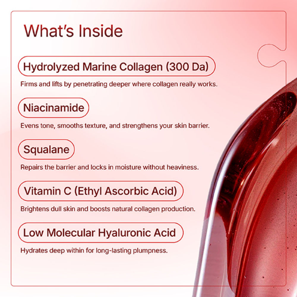 Collagen Bombshell Jelly With Red Led Sonic Booster