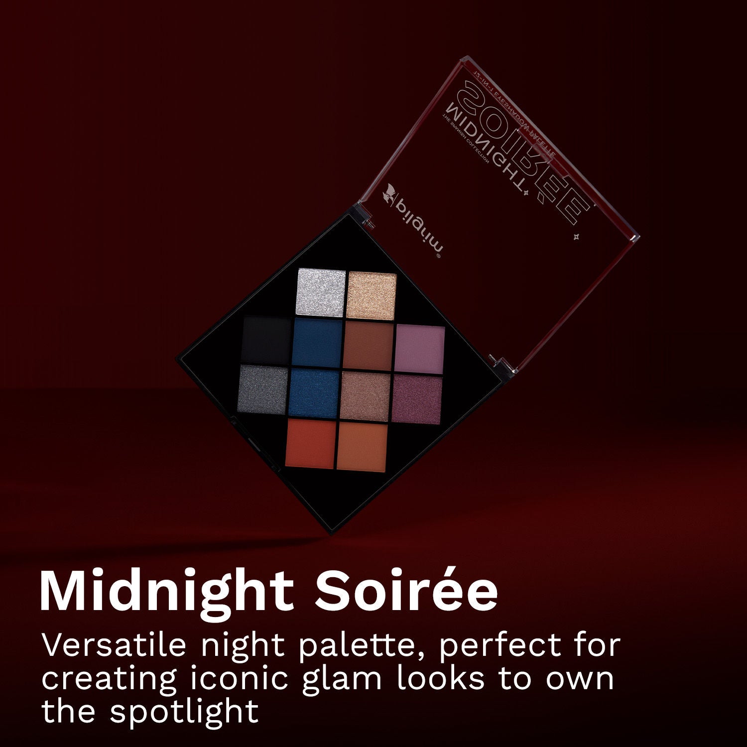 Eyeshadow Midnight Soiree 12-In-1 Highly Pigmented Shades