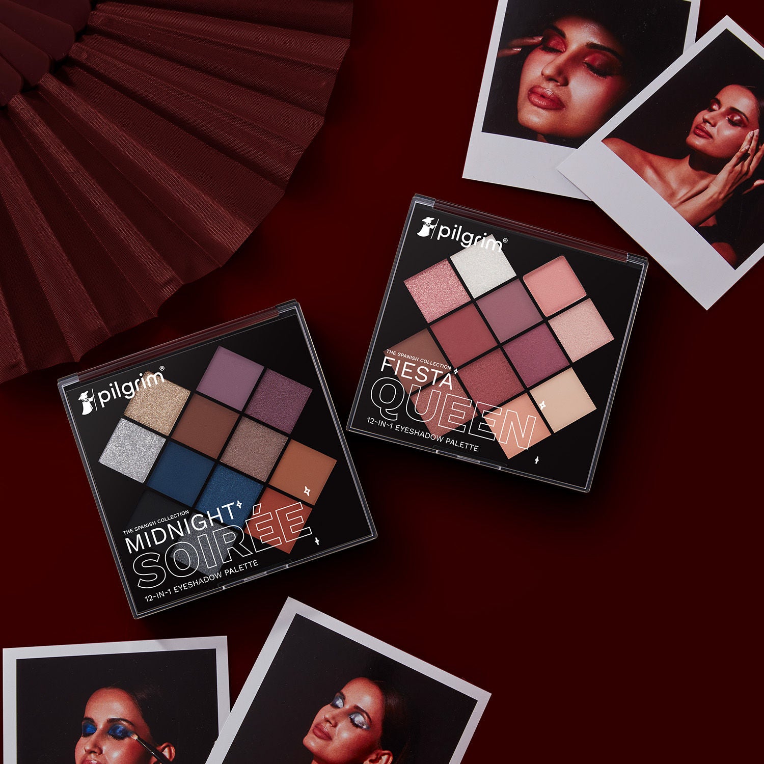 Eyeshadow Midnight Soiree 12-In-1 Highly Pigmented Shades