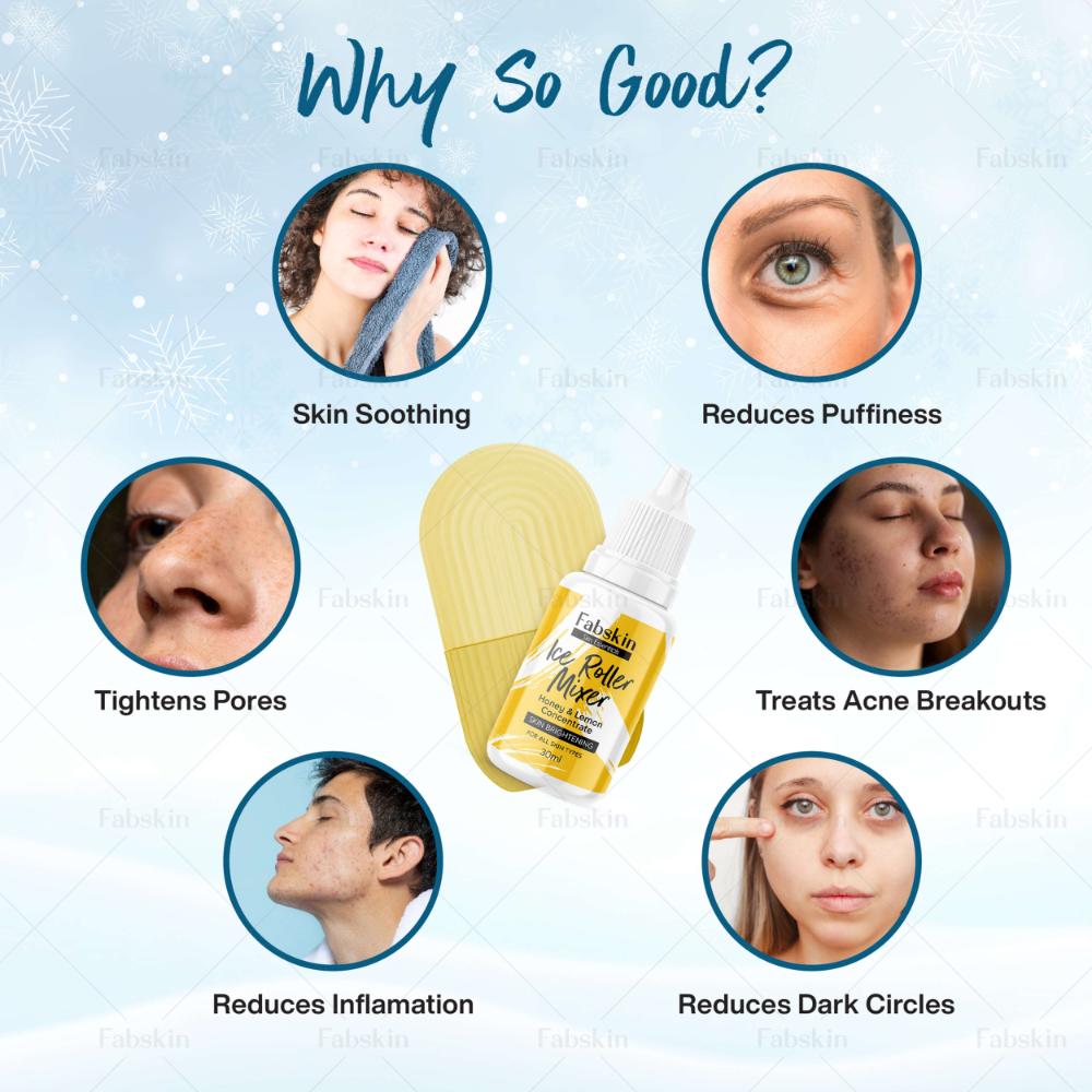 Lemon & Honey Ice Roller For Face