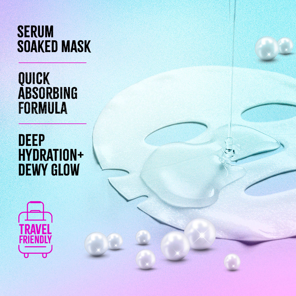 Nykaa Green Tea + Aloe Vera Sheet Mask For Hydrated Skin - Formulated in Korea - For All Skin Types