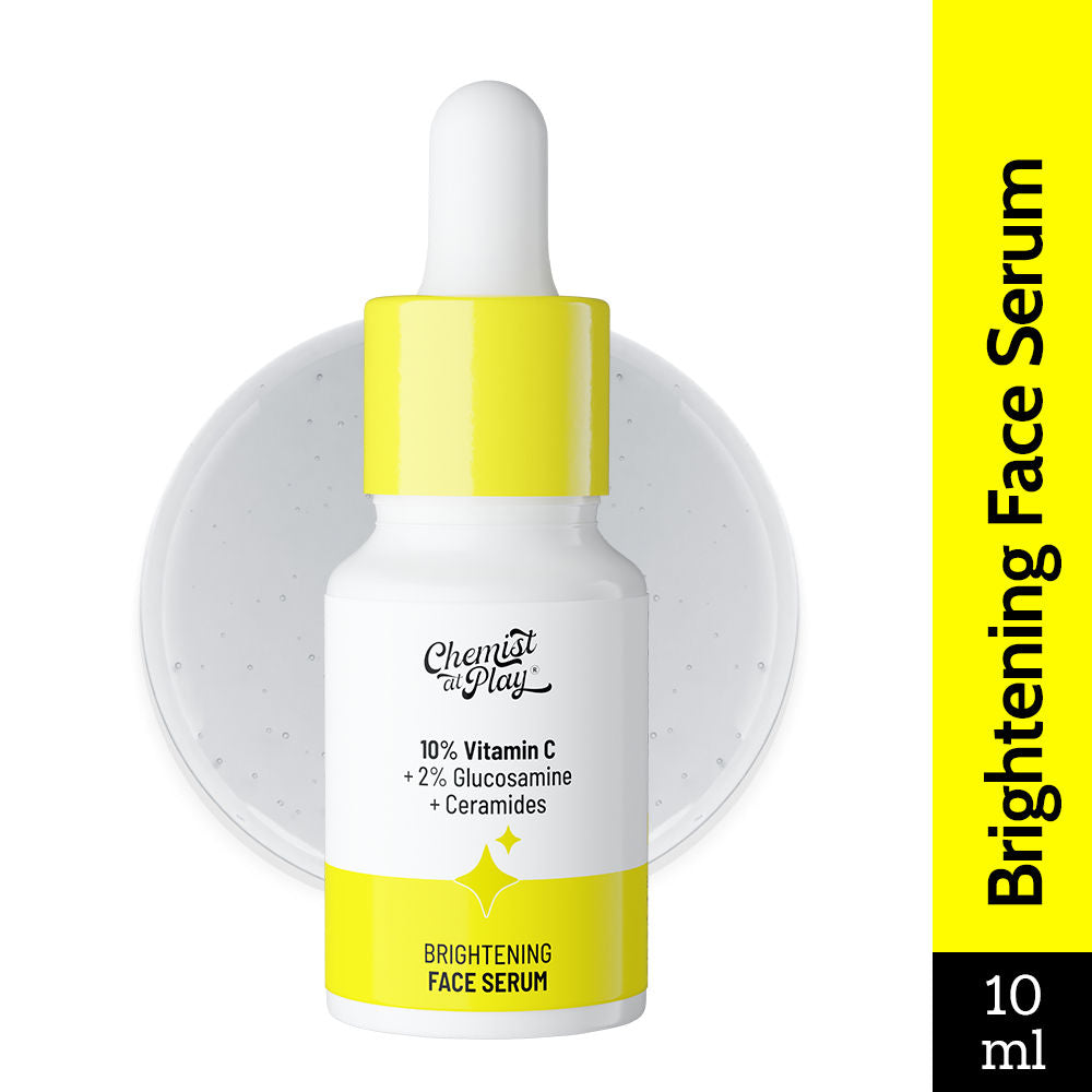 10% Vitamin C Face Serum Brightens Skin Treats Dark Spots & Hyperpigmentation - 10ml