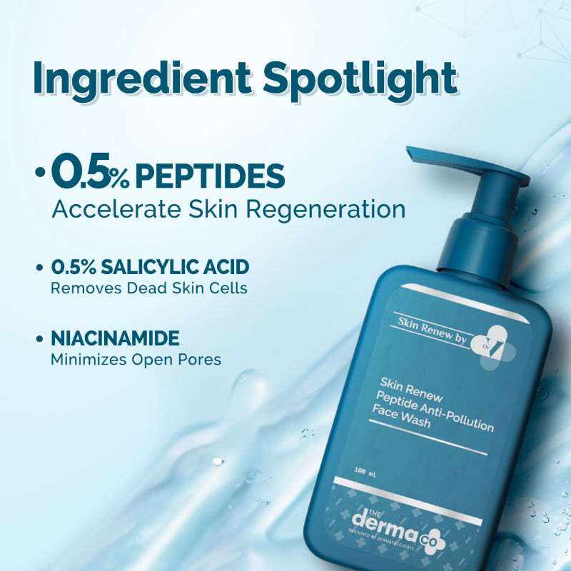 X Dr. V Skin Renew Peptide Anti-Pollution Face wash
