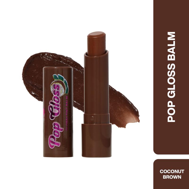Pop Gloss Balm - Coconut Brown