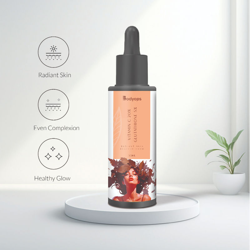 20% Vitamin C + 5% Glutathione Face Serum