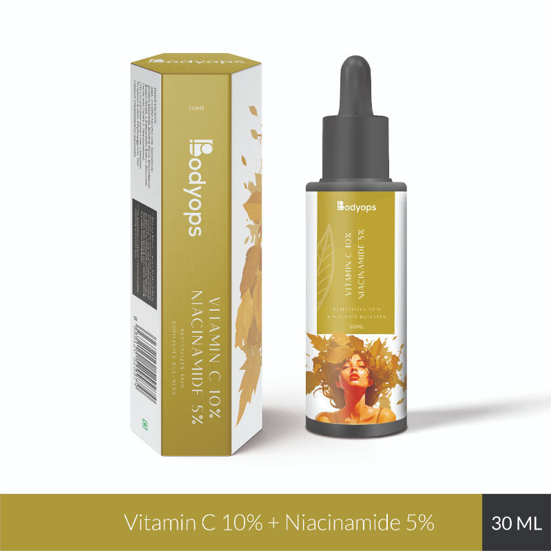 10% Vitamin C + 5% Niacinamide Face Serum - 30ml