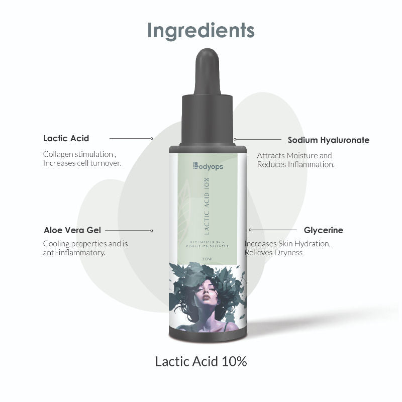 10% Lactic Acid Face Serum