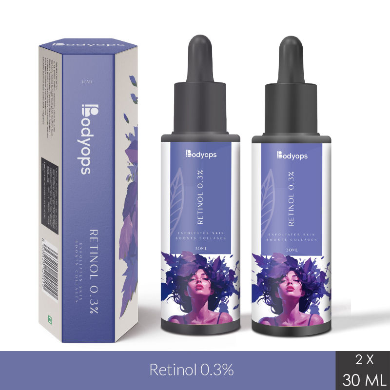 0.3% Retinol Anti Aging Night Face Serum - 60ml