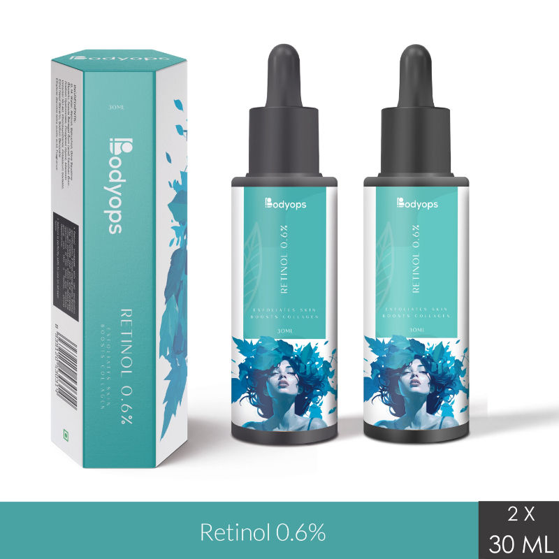 0.6% Retinol Anti Aging Night Face Serum - 60ml