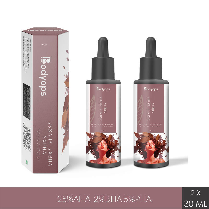 25% AHA, 2% BHA and 5% PHA Peeling Solution Face Serum - 60ml