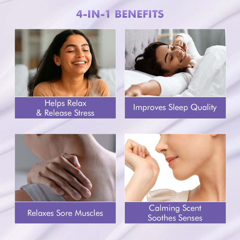 10% Magnesium Body Lotion, 3X Instant Stress Reduction Vanilla Betters Sleep & Relaxes
