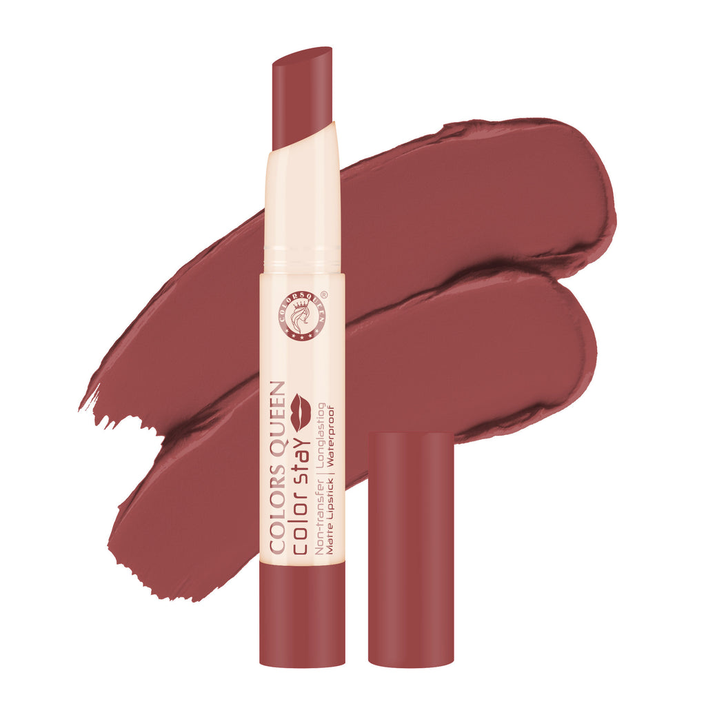 Color Stay Longlasting & Matte Lipstick Waterproof - 31 Nude Mauve