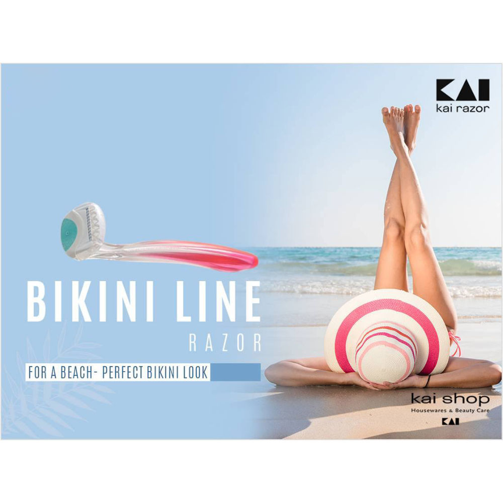Bikini Line Shave & Trim Reusable Razor for Women