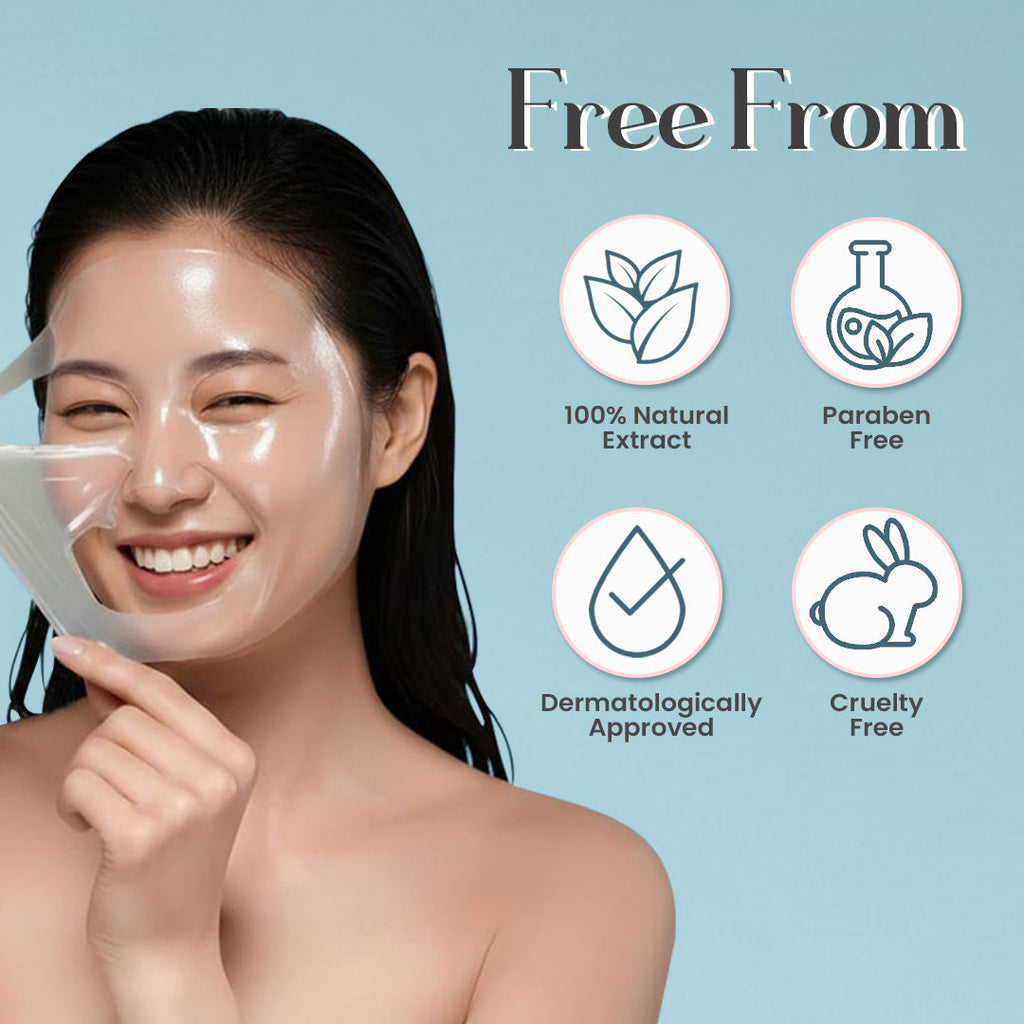 Korean Rice & Ceramide Glass Skin Peel Off Mask