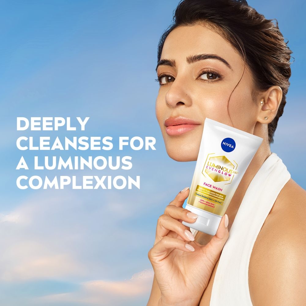 Luminous Even Glow Face Wash Oil Free Formula, Aha, Aloe Vera, Guarana Extract Deep Clean