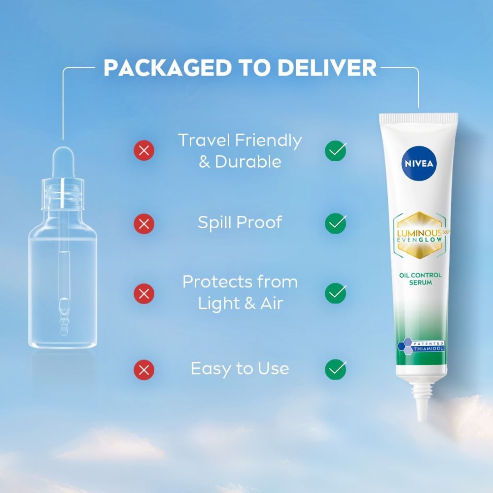 Luminous Even Glow Oil Control Serum Thiamidol, Salicylic, Hyaluronic Acid Reduces Dark Spot