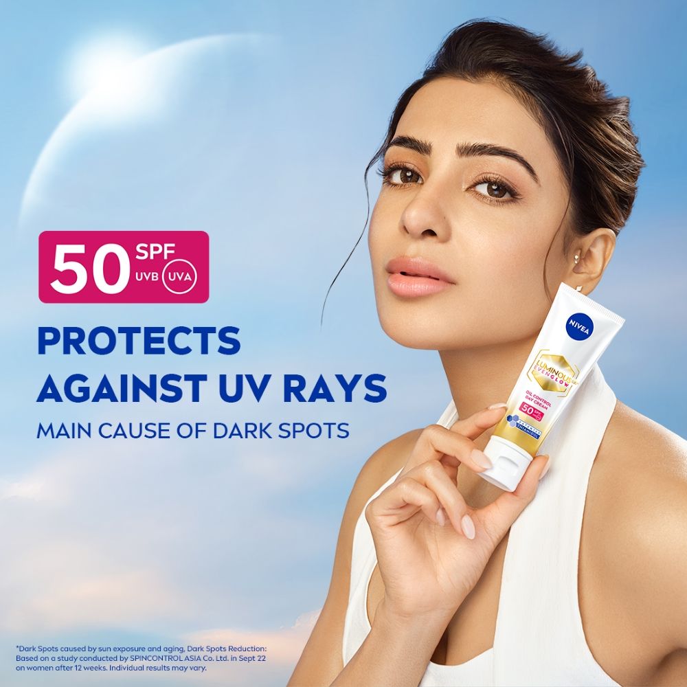 Luminous Even Glow Oil Control Day Cream Spf 50,Thiamidol Uv Protection & Reduces Dark Spots