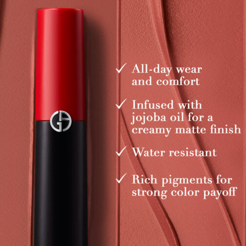 Armani Beauty Lip Power Long-Lasting Matte Lipstick