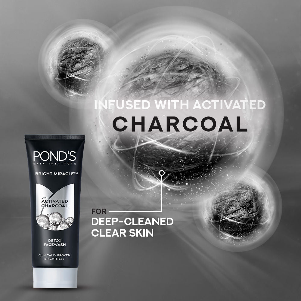Pure Detox Anti-Pollution Purity Face Wash With Activated Charcoal