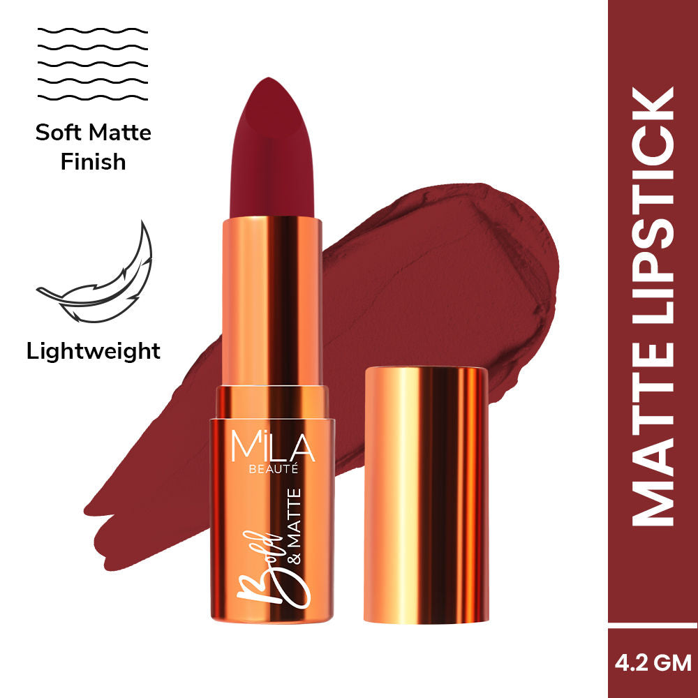Bold & Matte Long Lasting Highly Pigmented Lipstick - Dare Devil